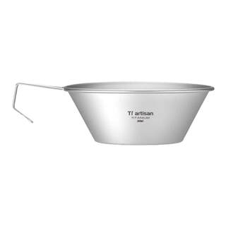 Titanium craftsman outdoor pure titanium sherra bowl