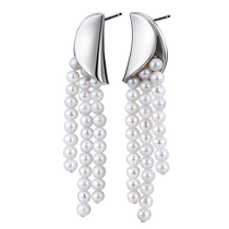 Bailan – boucles doreilles en perles deau douce naturelles pour femmes en argent 925 design de niche à la mode ED3360