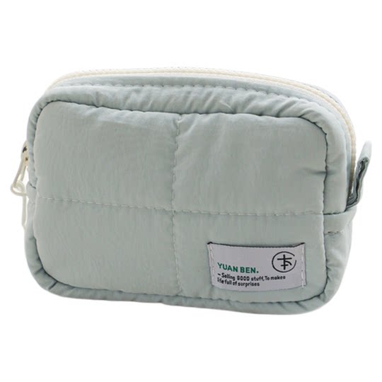 多功能化妆品收纳包旅行便携零钱包小充电宝数据线包包加厚防磕碰