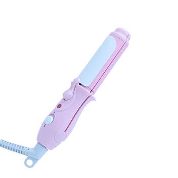 Long-lasting straight hair and curling dual-purpose small curling wand with inner buckle