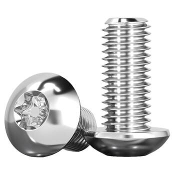 Plum blossom anti-theft screws