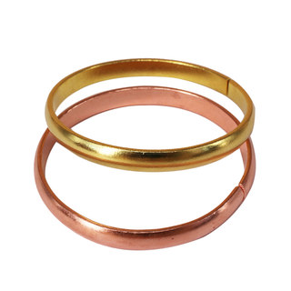 Pure copper glossy bracelets for men and women in the same ancient style