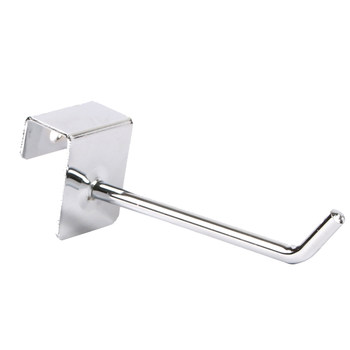 Yiwu ອະນຸມັດບັດຮູບສີ່ຫຼ່ຽມມົນເຫຼັກ hook square tube shelf hook card square tube stainless steel color straight hook floor stall shelf hook ເຄື່ອງປະດັບ