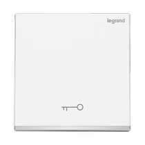 Legrand switch socket Yijing access control exit button access control key doorbell switch reset 86 white panel