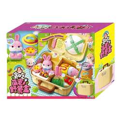 mimiworld Greedy Cute Pet Picnic Box Play House Girl Toy Baby Rabbit Doll Feeding Pet Gift