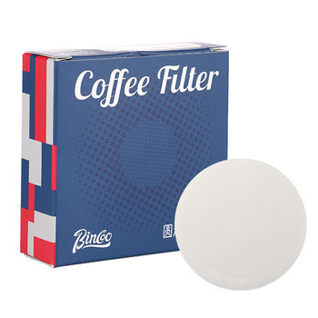 Bincoo espresso machine handle round powder bowl paper filter ພິເສດ Moka pot 58mm universal 100 piece filter