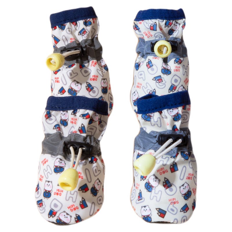 Dog shoes with soft soles and soft surface foot covers that won’t fall off your feet