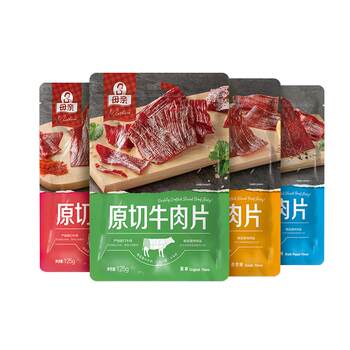Mother's original cut beef slices 125g beef jerky shop