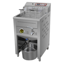 Ouret Split Oil Water Separation Electric Fryer Commercial Fryer large capacity Electric fryer frying pan fried chicken oil pan