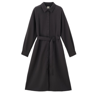 Giordano waist skirt brushed dress