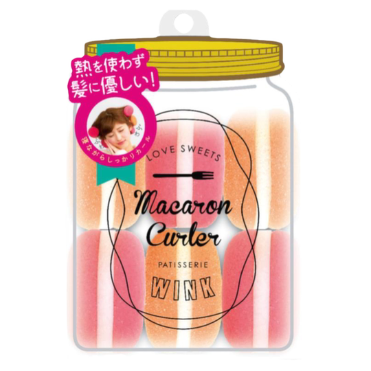 Luckytrendy macaron hair curlers