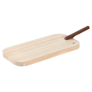 Cypress tray with handle brunch breakfast tray