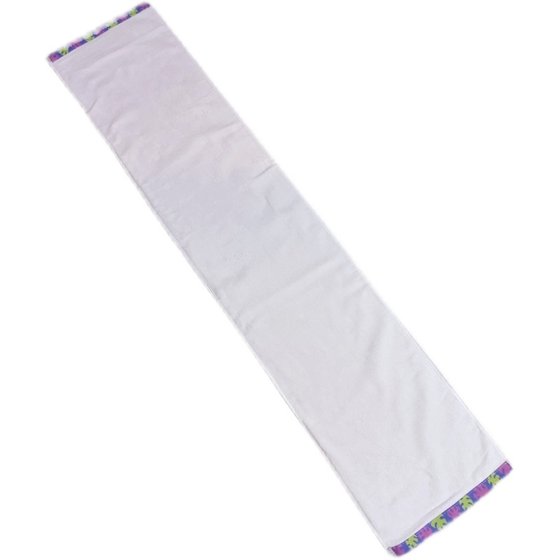 
Foreign trade pure cotton wool coil white sports towel full cotton adult men and women fitness yoga towel sports towel micro flaws