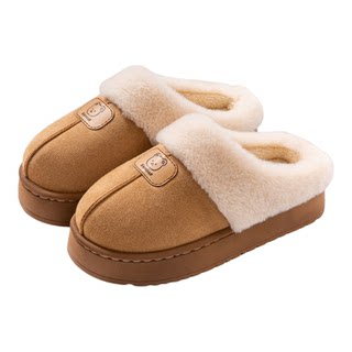 半包跟棉鞋女款冬季2025新款雪地靴外穿防滑加绒加厚底棉拖鞋女士