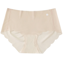 Underwear for girls 2024 new antibacterial crotch sexy briefs mid-waist seamless ice silk transparent young ladies shorts