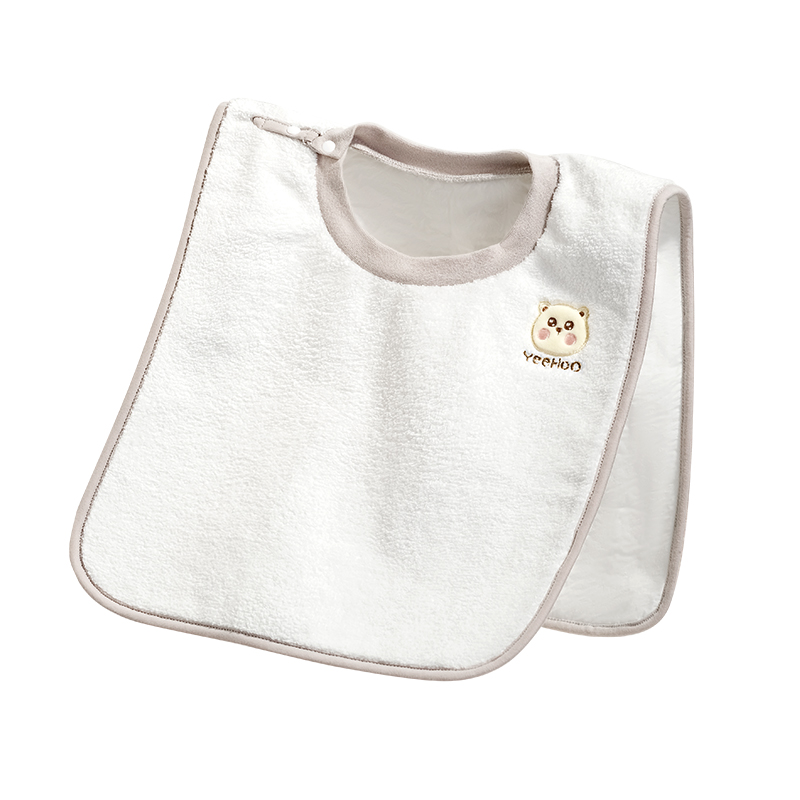 Ying's children's wash towel baby brushing teeth waterproof bib not wet clothes multifunctional baby face wash towel saliva towel