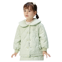 Balabala childrens clothing girls suit childrens autumn and winter baby two-piece set western style sweet trend