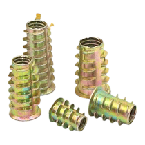 Furniture embedded nuts built-in tables and chairs solid wood furniture furniture accessories crib screw-fixed hinges