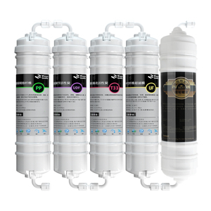 家用净水器滤芯通用直饮超滤净水机除水垢活性炭PP棉滤芯五级套装