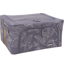 (Self-operated) Lock and Lock storage box fabric cotton texture foldable clothes organizing storage box clothing cabinet