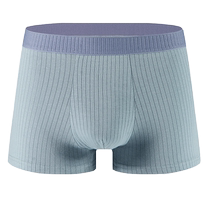 Nanjiren Mens Underwear Pure Cotton Boxer Shorts Boxer Briefs Boys Large Size Teenagers 100% Cotton