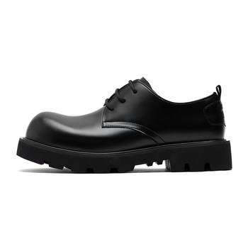 Mra mickey derby shoes thick sole leather shoes