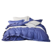 Luolai Home Textiles 200-count double-strand long-staple cotton four-piece set satin cotton pure cotton quilt cover sheet duvet cover set