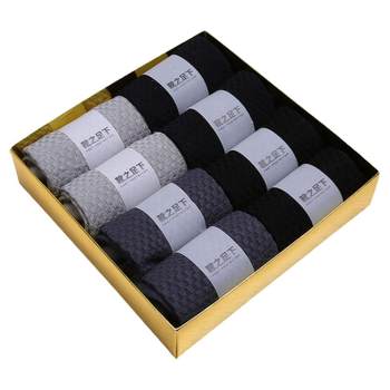 Bamboo fiber business bamboo cotton four-season short tube anti-odor socks