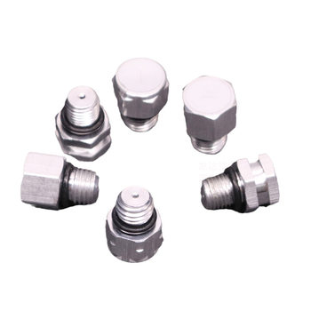 Compressor pressure relief valve high pressure protector screws to prevent explosion