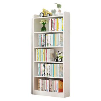 Floor-standing solid wood bookshelves multi-layer shelf bookcase
