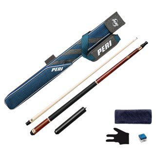 PERI皮尔力官方旗舰店极速SY01大头杆中式黑八台球杆入门初级九球