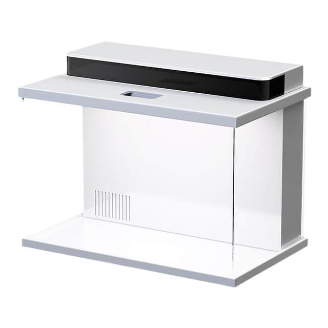 Qin living room ultra-white glass desktop tank water-cooled light fish tank