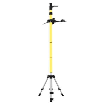 Level support rod bracket thick and thick one-button lock