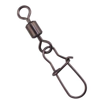 Fishing pig luy rotating ring pin black nickel