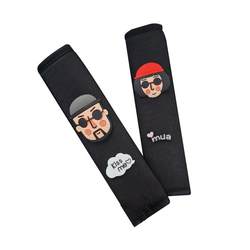 Auto seat belt, shoulder cover cartoon insurance belt, universal male and female couple defense, car, car protective kit interior jewelry