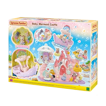 (Self-operated) Sylvanian Mermaid Fantasy Castle Series Girls Simulation Play House Childrens Toys