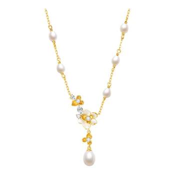 Birthday gift zhou taisheng jasmine necklace