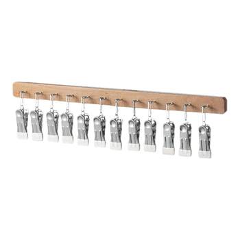 Underwear hook hanger pulling and stretching slide rail connecting hook