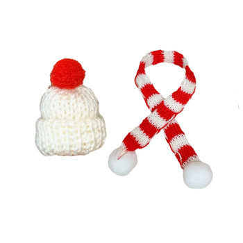 Christmas tree doll mini scarf