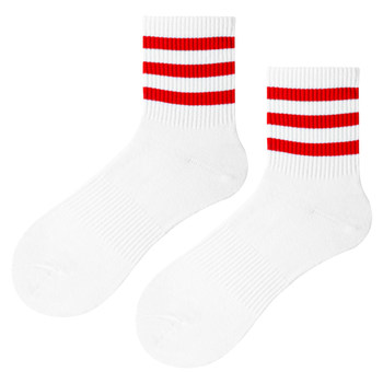 Badminton socks men's mid-tube towel bottom summer waist three-stripe sports shock-proof ຖົງຕີນຝ້າຍແທ້ແບບເກົາຫຼີ