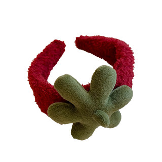 Sweet and cute strawberry headband