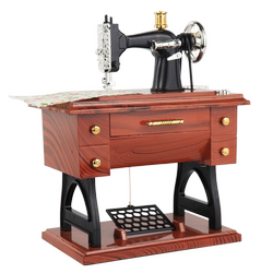 Retro European-Style Nostalgic Home Accessories, Sewing Machines, Music Boxes, Bookcase Decorations, Gifts