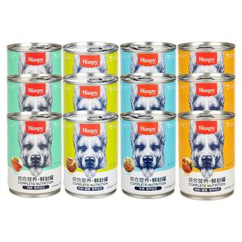 Naughty dog ​​canned whole box 375g/24 cans