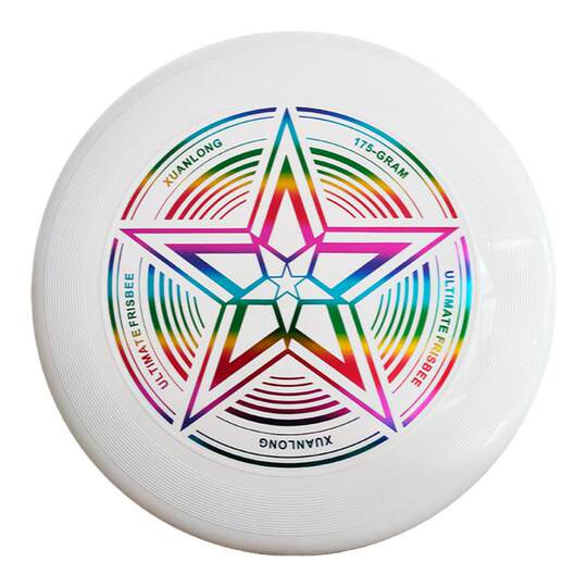 175g Frisbee outdoor professional sports extreme spin luminous flying saucer soft children's toy adult youth competition