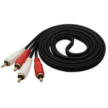 Akihabara double lotus head audio cable 2rca pure copper
