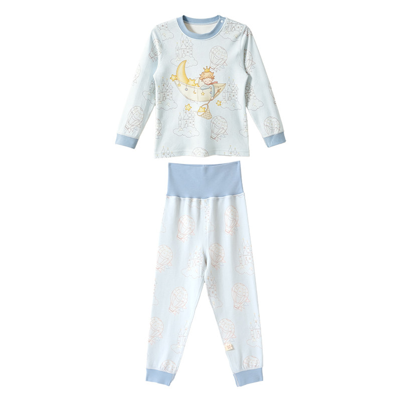Children's pure cotton autumn clothes and long pants set