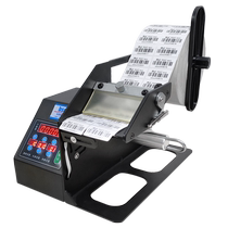 bsc-Q120 photoelectric label stripping machine production line self-adhesive sticker thermal coated paper automatic counting separator barcode paper tear-off label stripper peeling machine peeling width 120mm