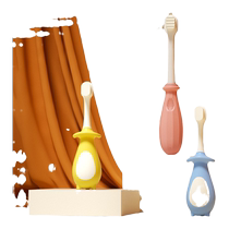 Cole Children Soft Hair Toothbrush Baby ten thousand Hairbrush Ultrafine 0-1-2-3 To 6-12 Year Old Infant Milk Toothbrush