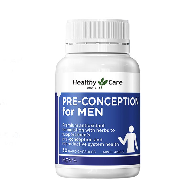 HealthyCare Men's Pregnancy Preparation Folic Acid Vitamin B12