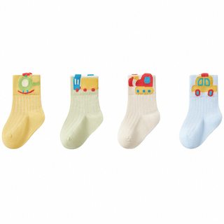 Kechao children's socks spring, autumn and winter 0-6 years old boneless